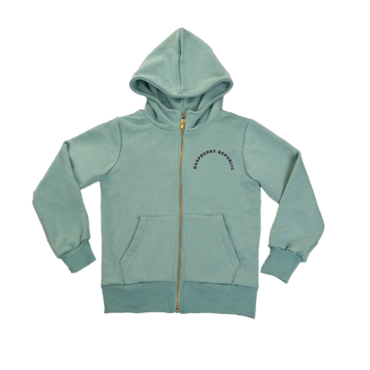 Bluza dziecęca zapinana z kapturem - Morska Piana