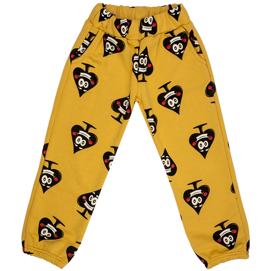 Oversized children's sweatpants - Ace of Spades Gold