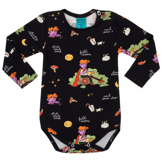 Baby bodysuit with long sleeves - Moonstruck