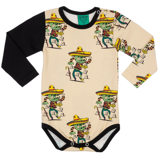 Long-sleeved baby bodysuit - Fiesta
