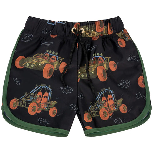 Children's UV50+ Swimming Shorts - Baja Race