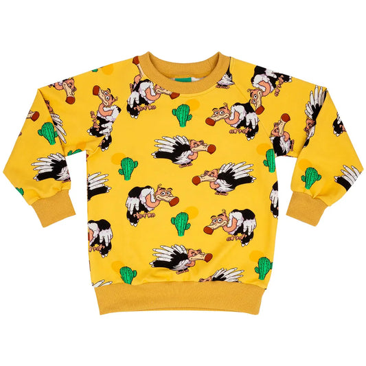 Children's sweatshirt - Desert Vulture Yellow