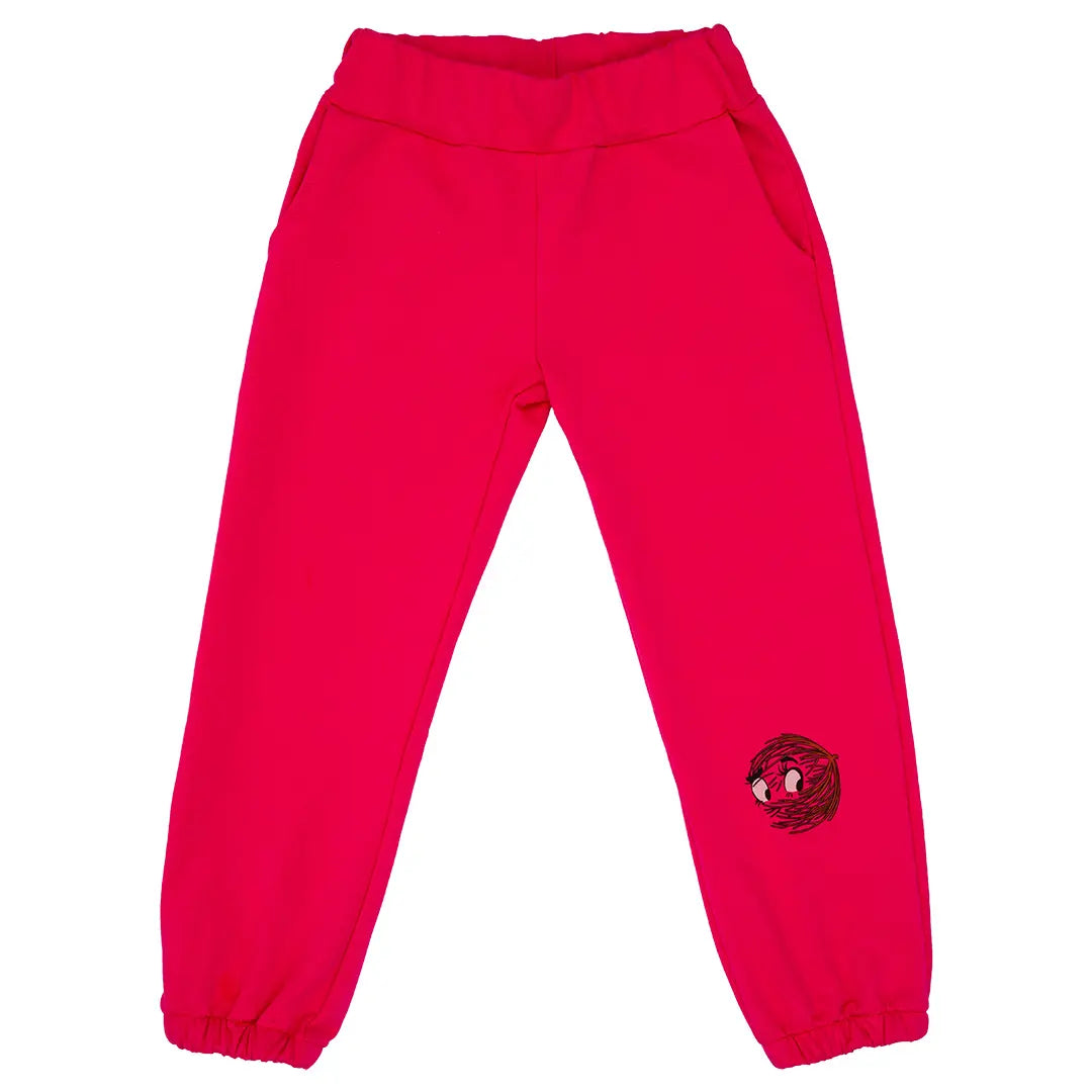 Children's oversized sweatpants - Tumbleweed Pink