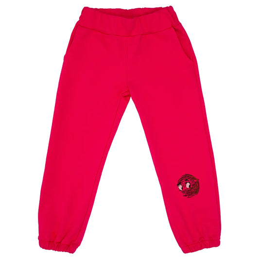 Children's oversized sweatpants - Tumbleweed Pink