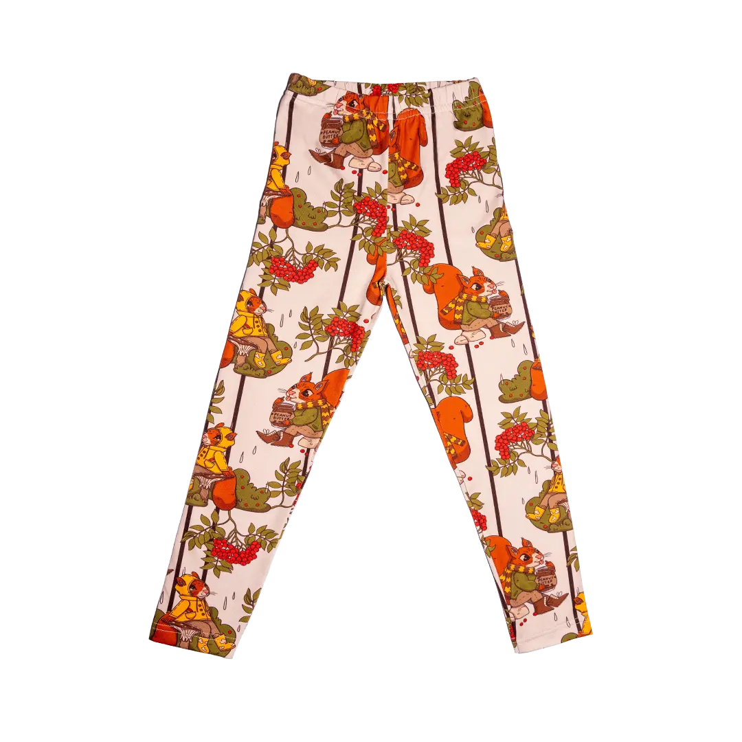 Legginsy dziecięce - Wiewiórka