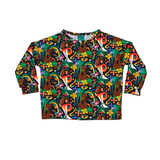 Koszulka dziecięca z długim rękawem - Tropiki