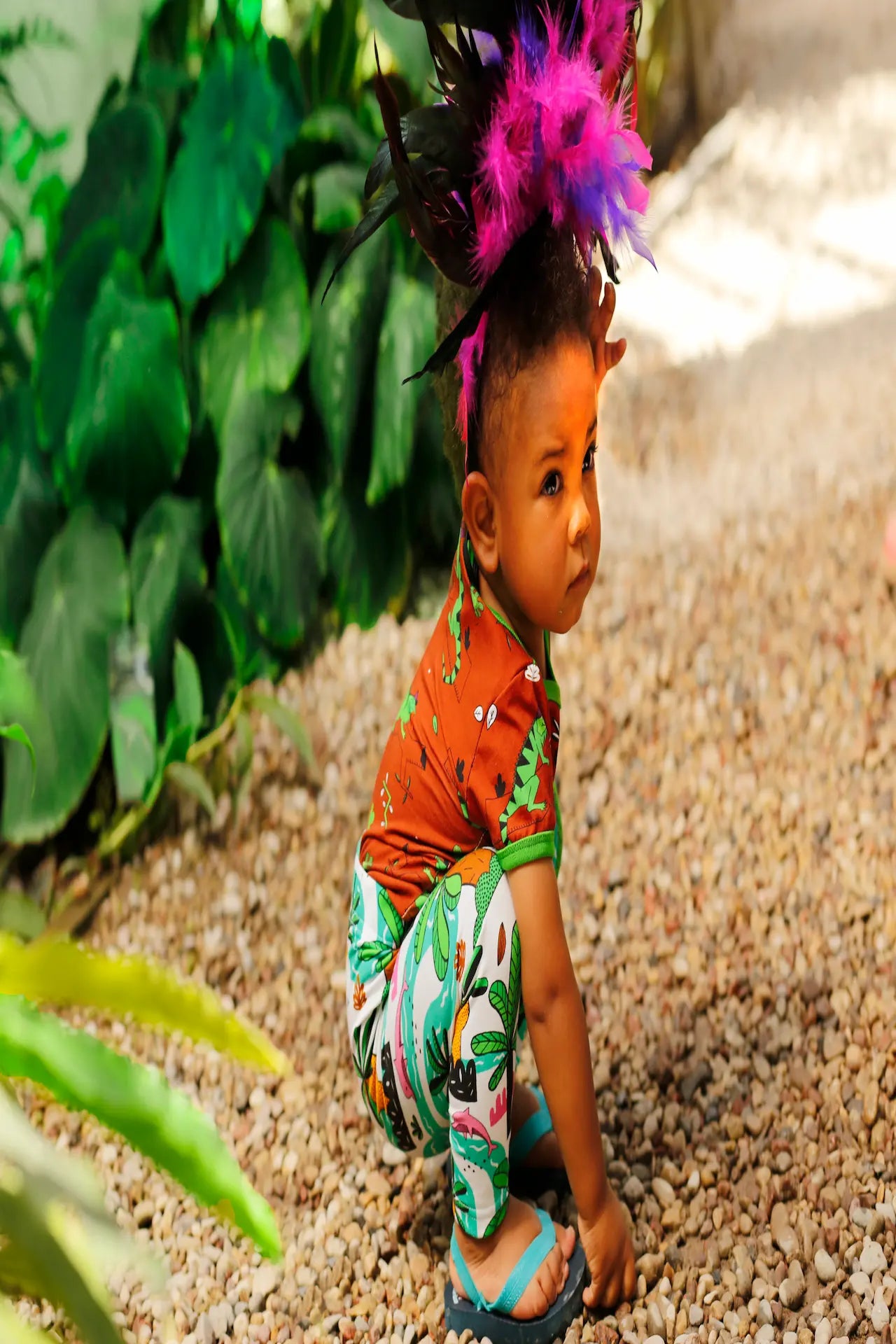Children's leggings - Amazonia
