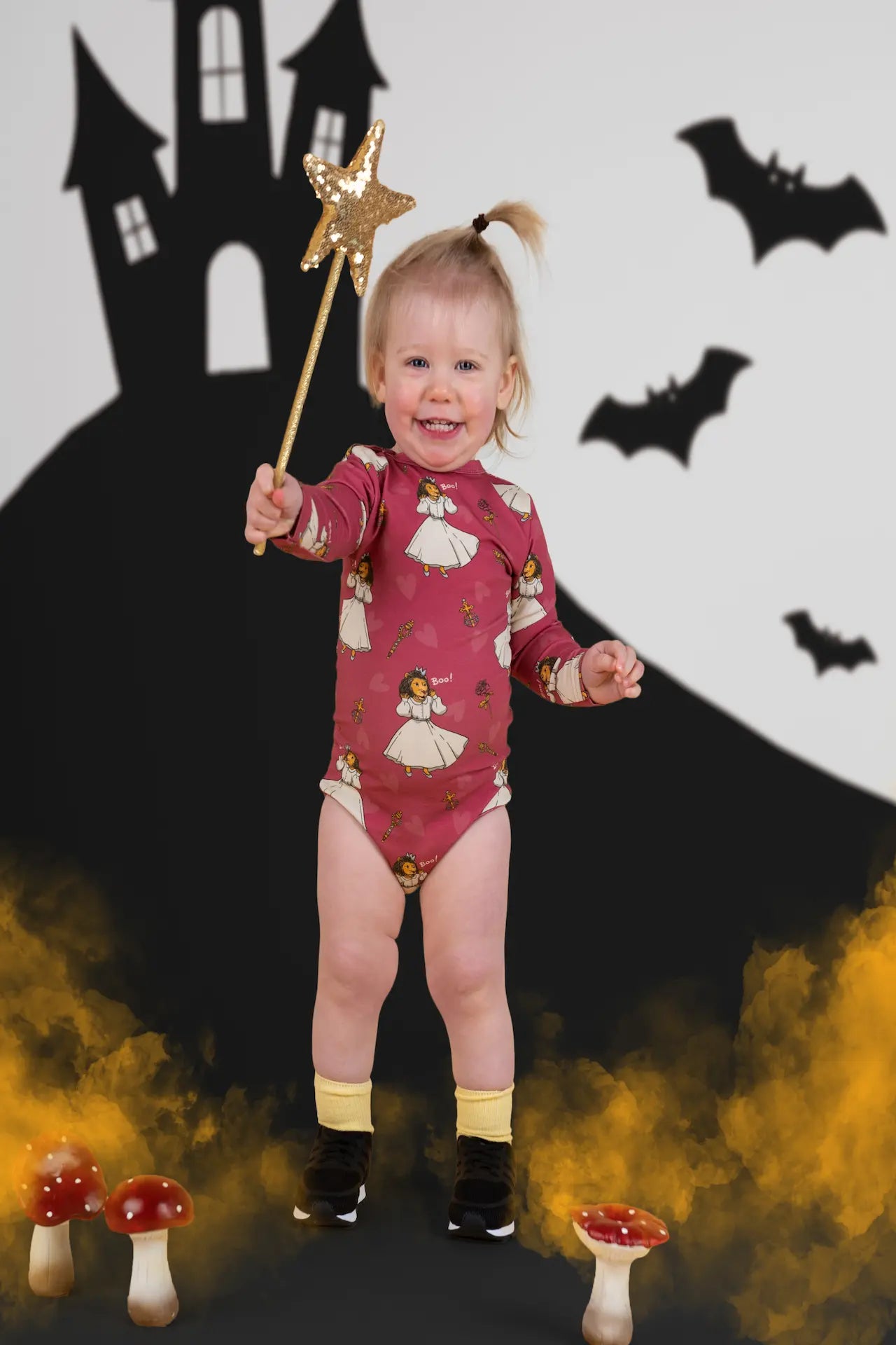 Long-sleeved baby bodysuit - Queen of Lions