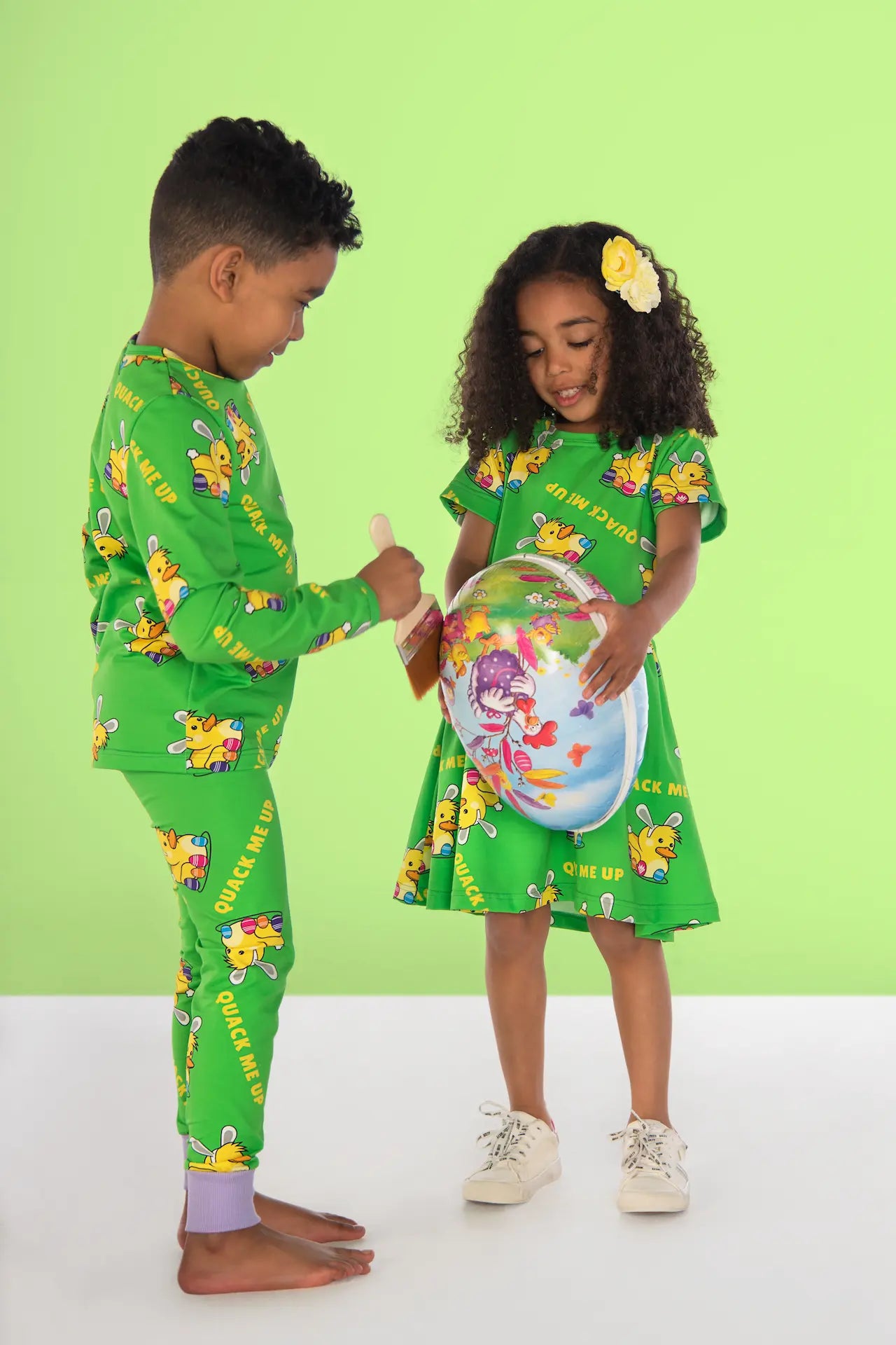 Girls Dress - Quack Quack