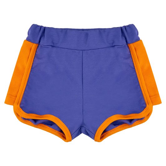 Children's shorts - Wooly Mammoth Purple