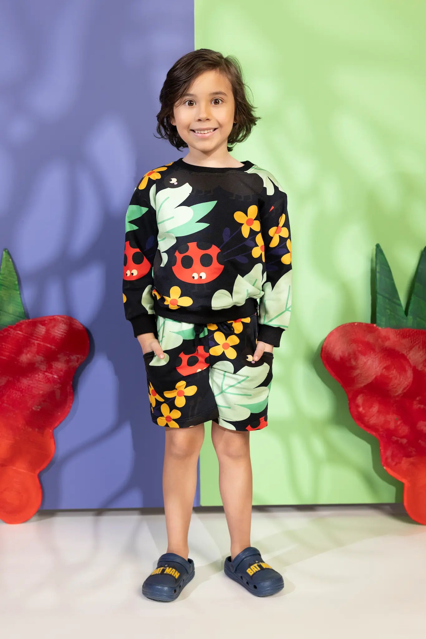Children's sweatshirt - Anthill Black