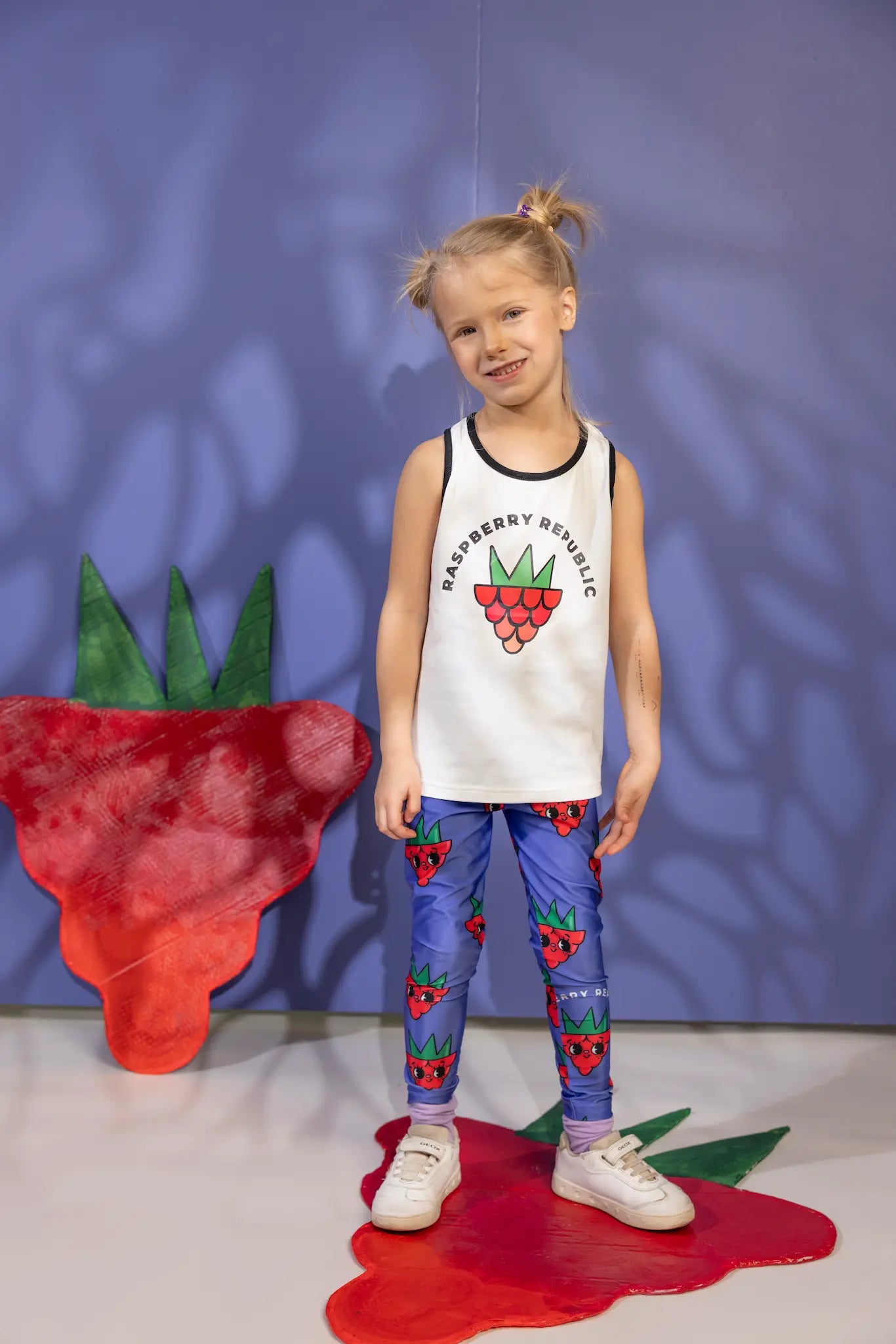 Children's Tank Top - Raspberry Love Logo