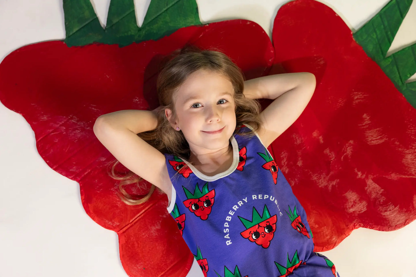 Girls sports rompers - Raspberry Love Purple