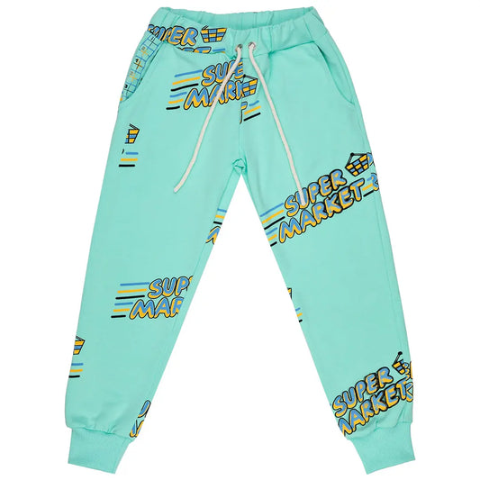 Children's sweatpants - Supermarket Mint