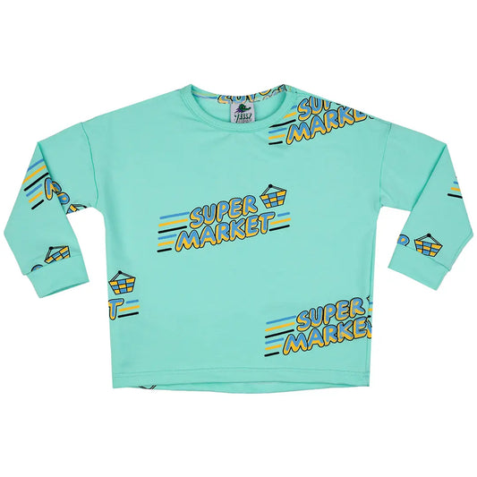 Children's long-sleeved T-shirt - Supermarket