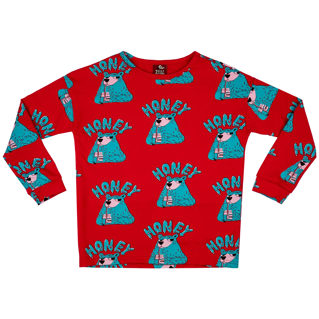 Children's long-sleeved T-shirt - I Need Honey!