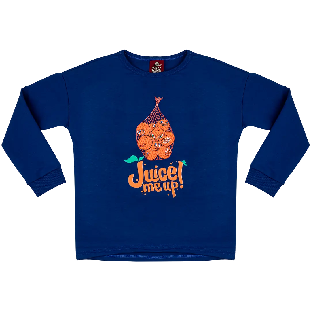 Children's long-sleeved T-shirt - Juicy Orange
