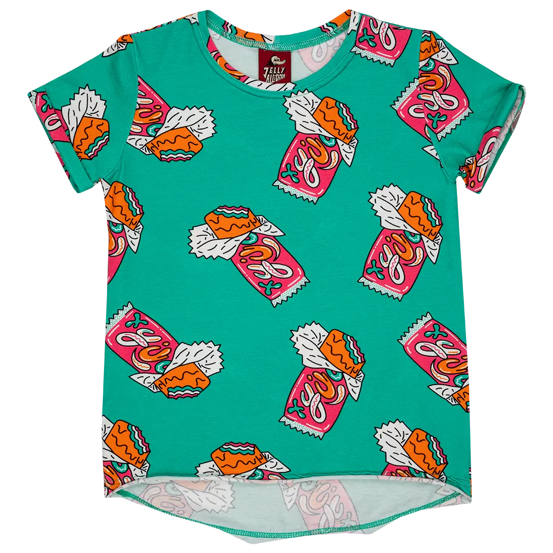 Children's short-sleeved T-shirt - Candy Bar Mint