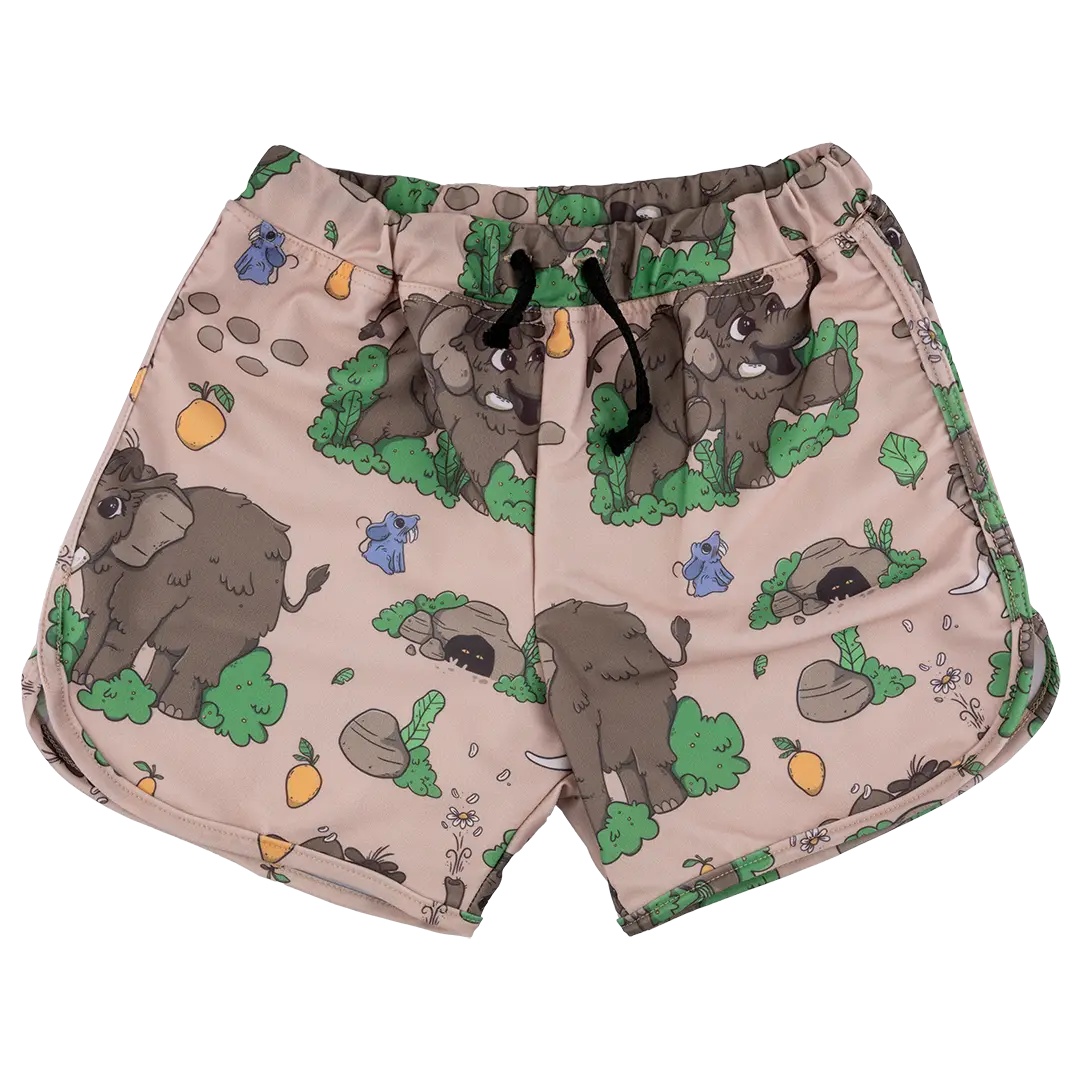 Children's swimming shorts UV50+ - Wooly Mammoth