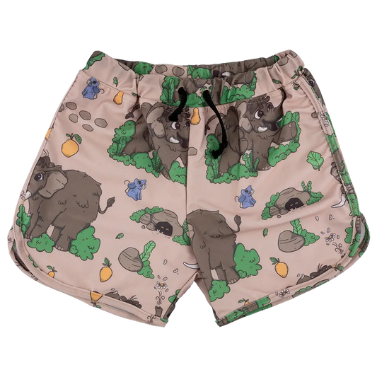 Children's swimming shorts UV50+ - Wooly Mammoth