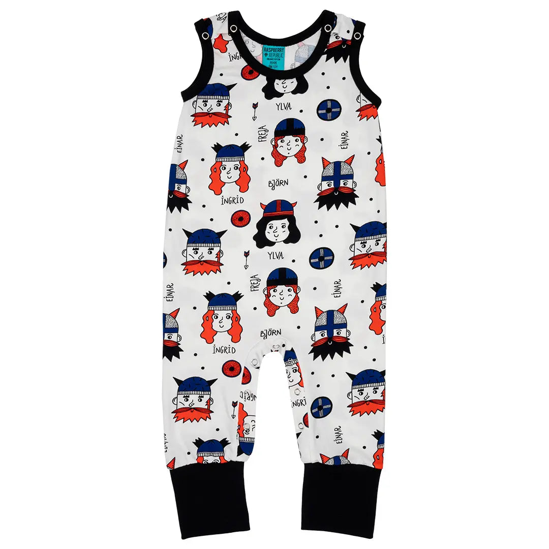 Ogrodniczki dziecięce - Wikingowie