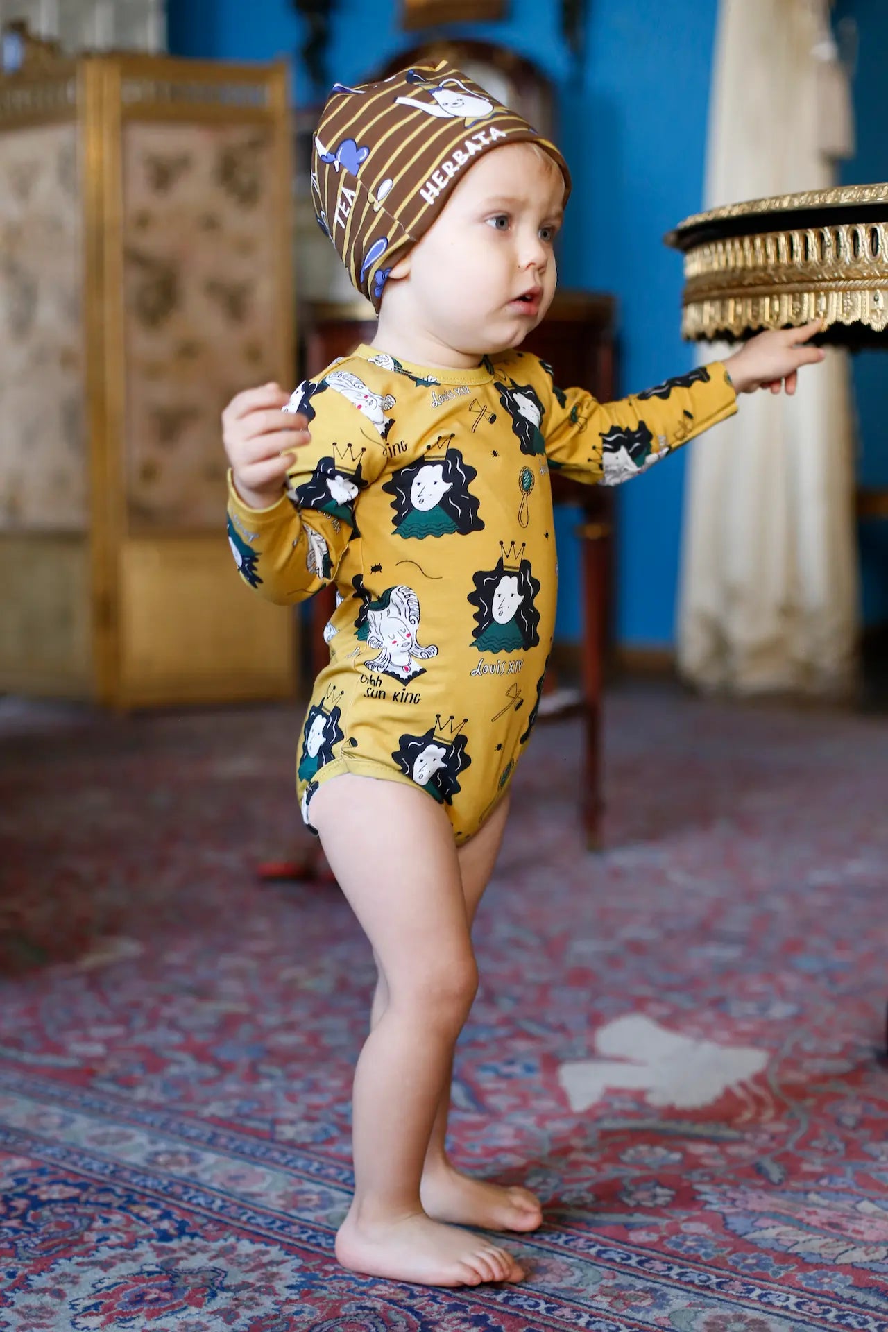 Long sleeve baby bodysuit - Sacrebleu!